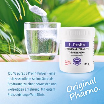 L-Prolin-pulver-125g lebel